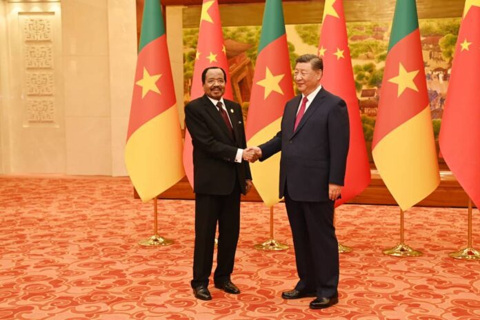 Paul Biya et Xi Jinping www.newsducamer.com Paul Biya et Xi Jinping www.newsducamer.com